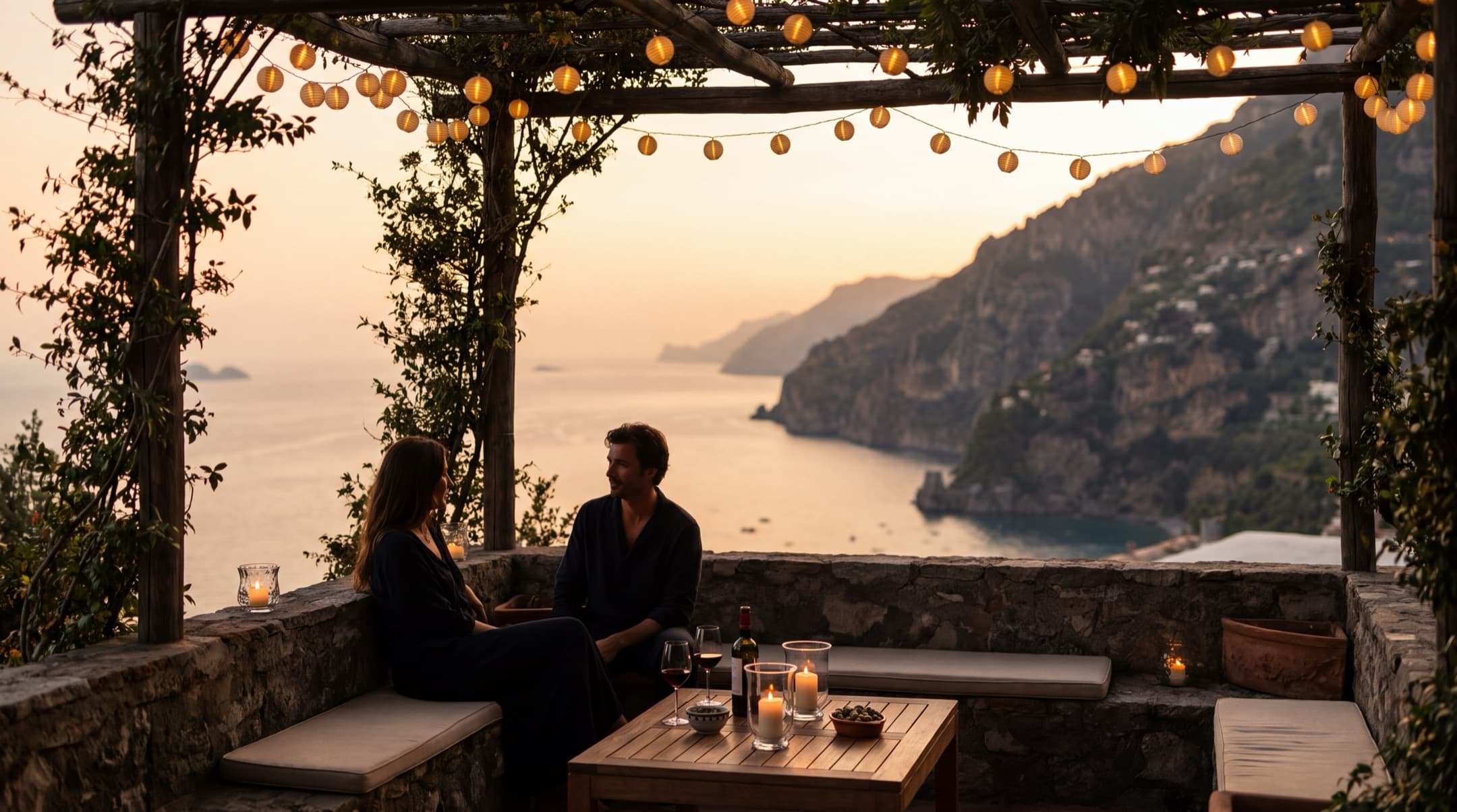 The real Italy at golden hour